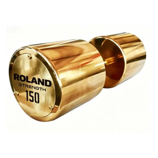 Gold-Plated Dumbbells